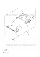 FEU ARRIERE pour Yamaha YN50 de 2002