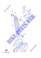BRAS OSCILLANT / AMORTISSEUR pour Yamaha AL115C de 2007
