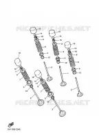 SOUPAPE pour Yamaha YZF-R1 de 2004