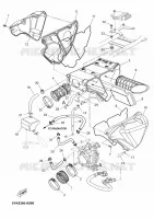 ADMISSION pour Yamaha MT03 de 2011
