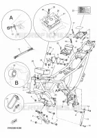 CADRE pour Yamaha MT03 de 2011