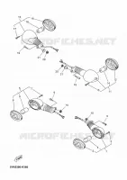 CLIGNOTANT pour Yamaha MT03 de 2011