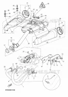 ECHAPPEMENT pour Yamaha MT03 de 2011