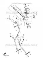MAITRE CYLINDRE DE FREIN AVANT pour Yamaha MT03 de 2011