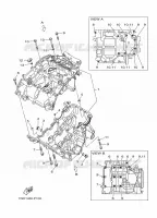CARTER MOTEUR pour Yamaha MT-03 ABS de 2016