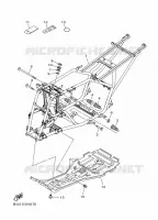 CADRE pour Yamaha YFM350A de 2014