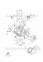 CULASSE pour Yamaha YFM350A de 2014