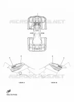 EMBLEME pour Yamaha GRIZZLY 350 2WD de 2016