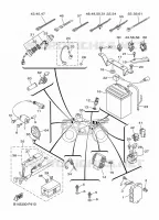 PARTIE ELECTRIQUE 1 pour Yamaha GRIZZLY 350 2WD de 2016