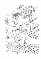 PARTIE ELECTRIQUE 1 pour Yamaha GRIZZLY DIRECTION ASSISTEE EPS de 2017