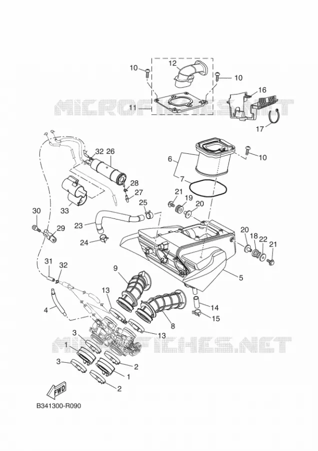 ADMISSION Yamaha MOTO 690 2016 XSR  XSR700