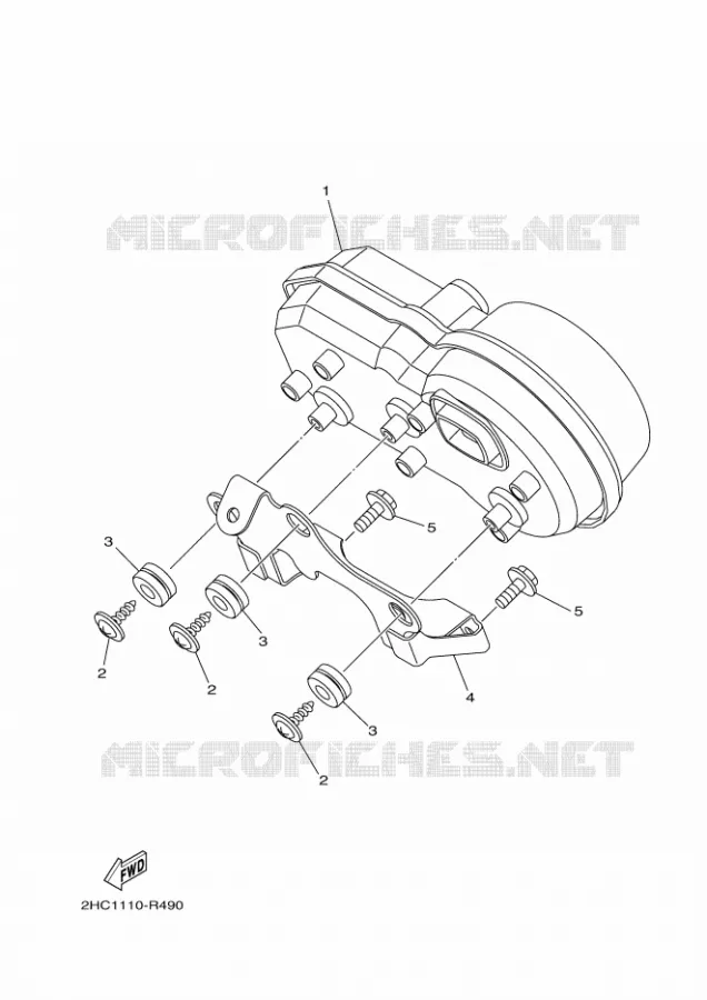 COMPTEUR  Yamaha SIDE BY SIDE 1000 2017 YXZ  YXZ1000ETS