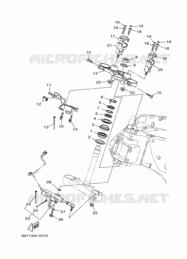 DIRECTION Yamaha MOTO 1000 2016 MT  MTN1000