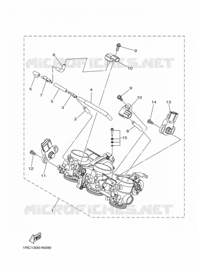 ADMISSION Yamaha MOTO 900 2016 MT  MT09