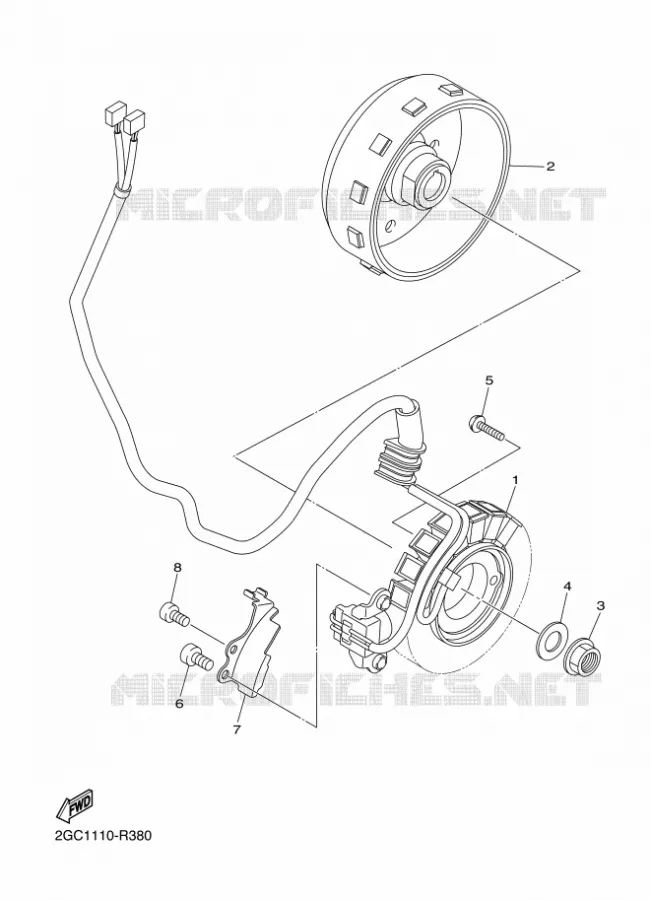 ALLUMAGE Yamaha MOTO 450 2017 YZF  YZ450FXH