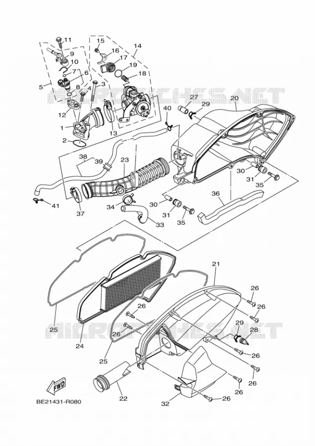 ADMISSION Yamaha SCOOTER 150 2016 TRICITY  MWS150-A