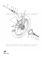 ROUE AVANT pour Yamaha WR 250 R de 2016
