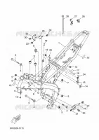 CADRE pour Yamaha MT 125 ABS de 2017