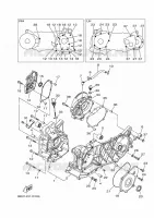 CARTER MOTEUR pour Yamaha TRYPTIK 125 ABS de 2017