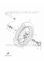 ROUE AVANT pour Yamaha MT-10 SP de 2017