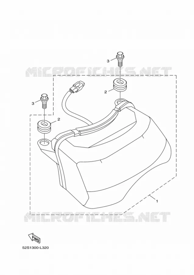 FEU ARRIERE Yamaha SCOOTER 150 2012 XENTER  HW151