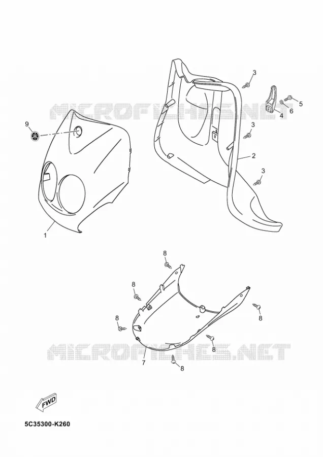 PROTEGE JAMBES Yamaha SCOOTER 50 2012 NEOS 4  YN50F