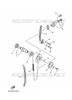 ARBRE A CAMES / CHAINE DE DISTRIBUTION pour Yamaha YFM350A de 2008