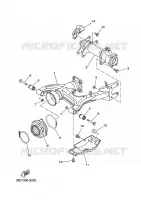 BRAS ARRIERE pour Yamaha YFM350FWA de 2011