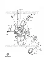 CULASSE pour Yamaha YFM350FWA de 2011