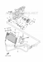 POMPE A HUILE pour Yamaha YFM350FWA de 2011