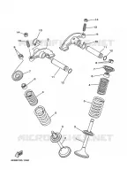 SOUPAPE pour Yamaha YFM350FWA de 2011