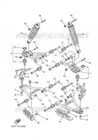 SUSPENSION / ROUE AVANT pour Yamaha YFM350FWA de 2011