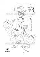 PHARE  2 pour Yamaha YFM350FWA de 2008