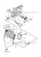 POMPE A HUILE pour Yamaha YFM350FWA de 2008