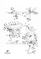 SYSTÈME D'ADMISSION D'AIR AIS pour Yamaha YFM350FWA de 2008