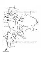 RESERVOIR A ESSENCE pour Yamaha YP250 de 1997