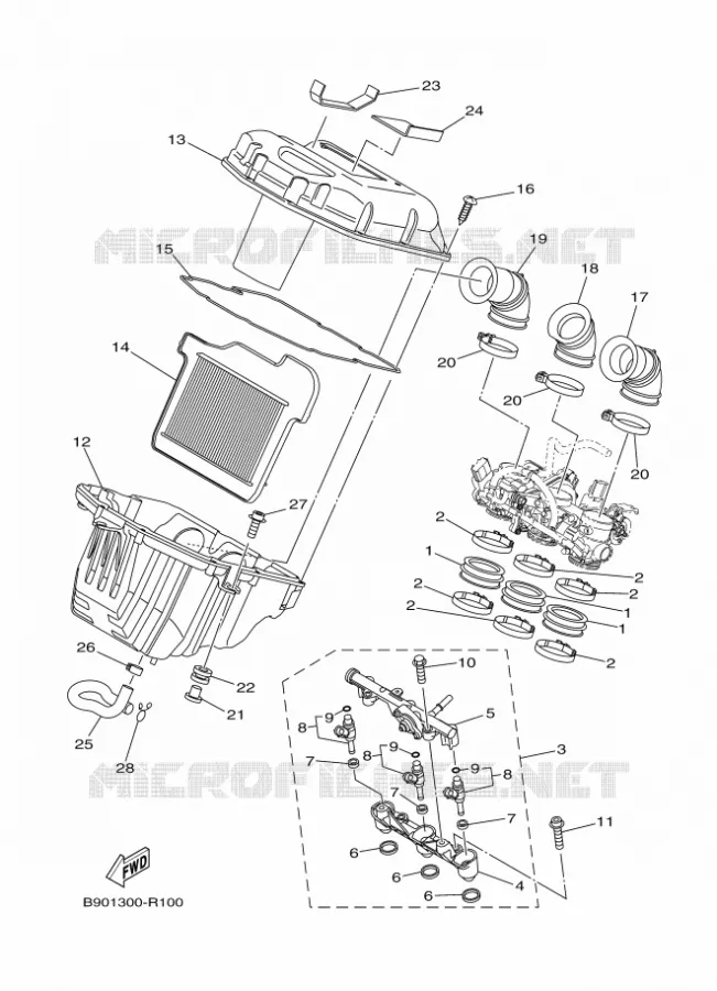 ADMISSION 2 Yamaha MOTO 850 2016 XSR  MTM850