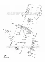 DIRECTION pour Yamaha DIVERSION 600 F de 2013