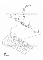 SYSTÈME D'ADMISSION D'AIR AIS pour Yamaha DIVERSION 600 F de 2013