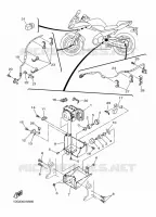 PARTIE ELECTRIQUE 3 pour Yamaha DIVERSION 600 F ABS de 2016
