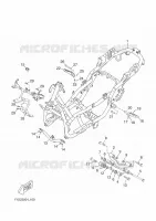 CADRE pour Yamaha YP125R de 2012