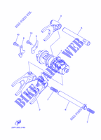 BARILLET DE SELECTION / FOURCHETTES pour Yamaha XT1200Z de 2015