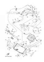 RADIATEUR / DURITES pour Yamaha T-MAX 530 ABS de 2016