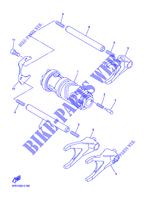 BARILLET DE SELECTION / FOURCHETTES pour Yamaha FJR1300A de 2014