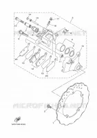 ETRIER DE FREIN ARRIERE pour Yamaha MT-07 de 2016
