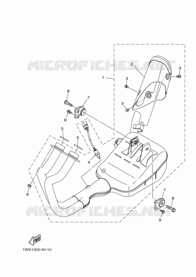ECHAPPEMENT Yamaha MOTO 700 2016 MT  MT07