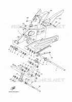 BRAS ARRIERE pour Yamaha MT-07 de 2016