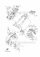 GARDE BOUE pour Yamaha MT-07 de 2016