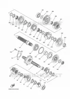 TRANSMISSION pour Yamaha MT-07 de 2016
