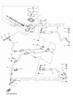 MAITRE CYLINDRE DE FREIN AVANT pour Yamaha XV950 de 2016